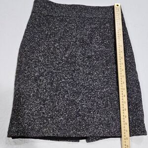 Banana Republic Mad Men Collection Wool Silk Tweed Pencil Skirt Size 6